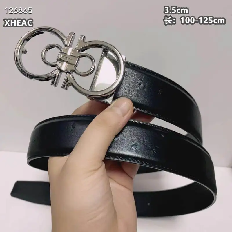 Ferragamo belt 35mmX100-125cm 8L91